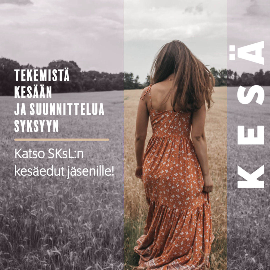 Puheenjohtajan kesäkirje